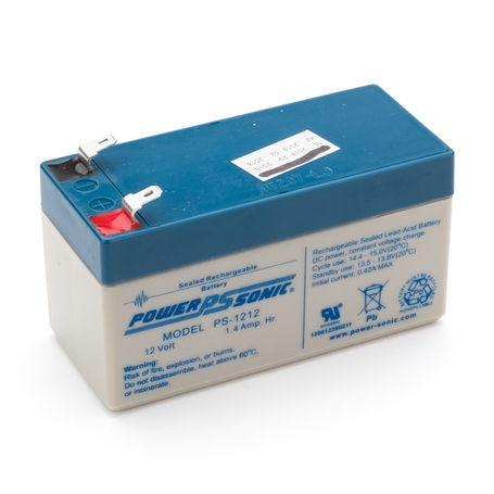 Battery, Sealed Lead Acid, Rechargeable, 12V, 1.3/1.4 AH For ELI™ 150 & 230 (1/EA) by Hillrom/Welch Allyn  ID 4800-008
